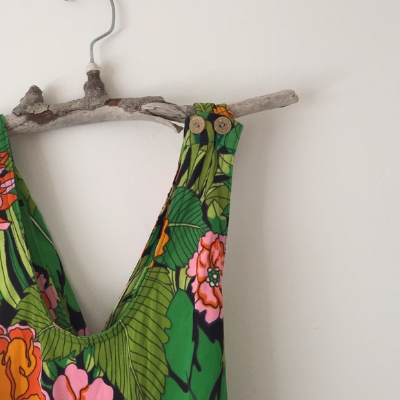 UO Urban Renewal Vintage Tropical Crossback Mini - Picture 2 of 4