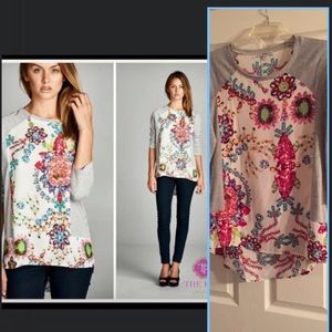 OVI Alexandra jewel tee  XL The find