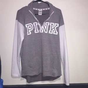 PINK quarter zip