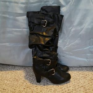 Black madden girl boots
