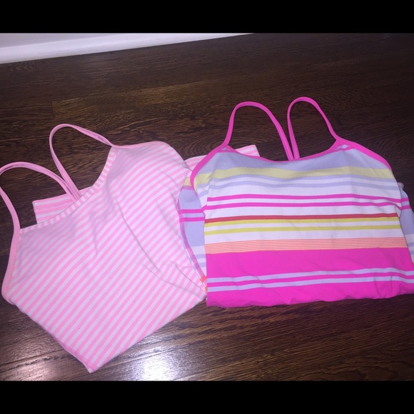 Two Lululemon Workout Tanks
