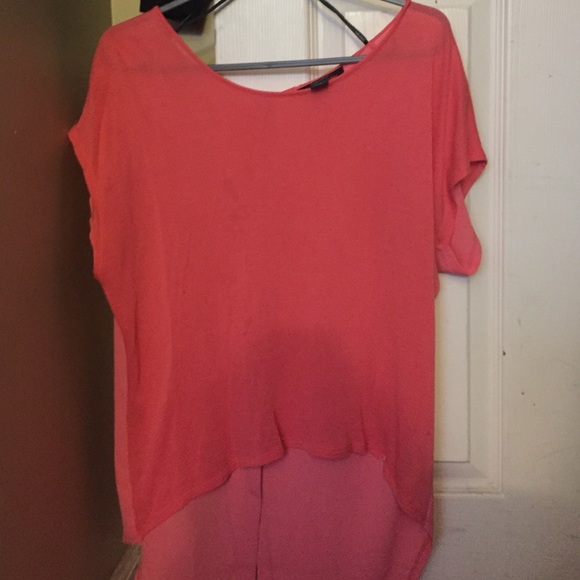 Forever 21 Pink Blouse with Tail