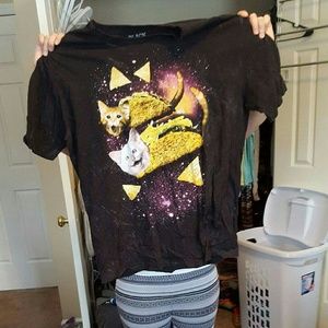 Taco cat graphic tee