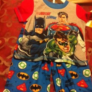 Justice league 2-piece  boy’s pj's