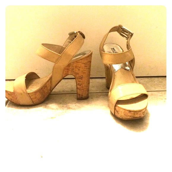 Cork heels