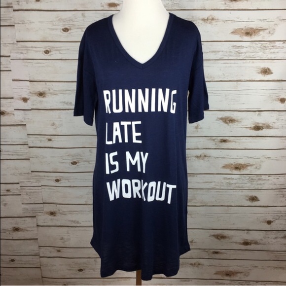 PJ Salvage Other - [PJ Salvage] Late Workout Sleep Shirt Graphic Tee