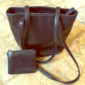 Vintage Coach Tote and Wallet