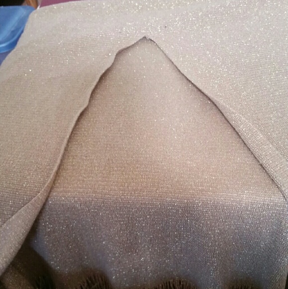Golden beige shawl. Worn only twice.