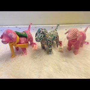3 Victoria's Secret PINK Dogs