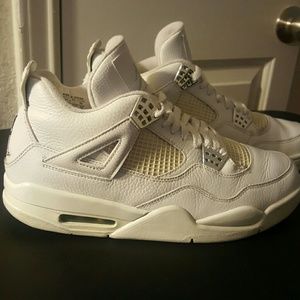Retro 4s white/silver