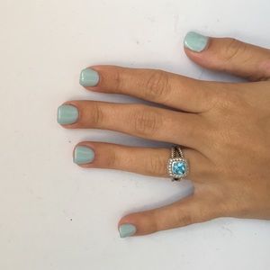 David Yurman Petite Albion Ring With Diamonds