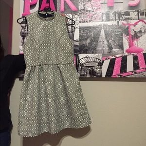 Black and White Dress