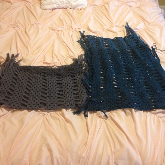 Thin Tasseled Scarves