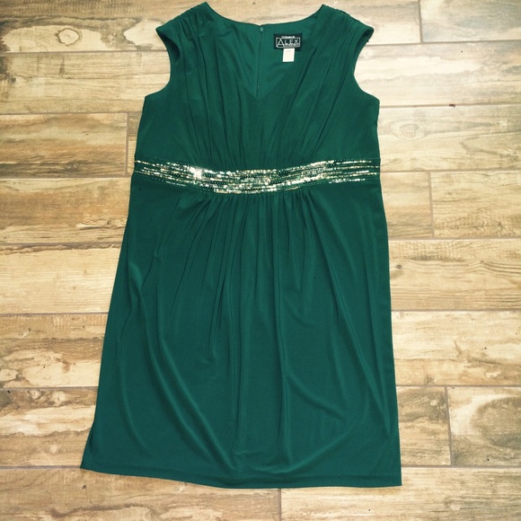 ALEX Evenings cocktail dress, size 20W