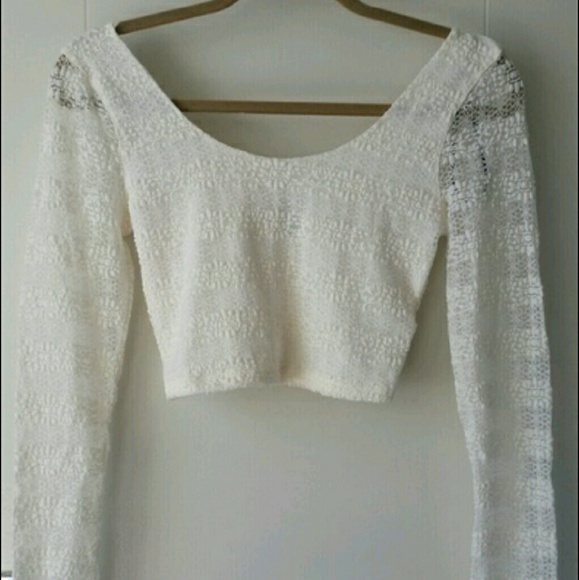 Beautiful Cream Crop Top