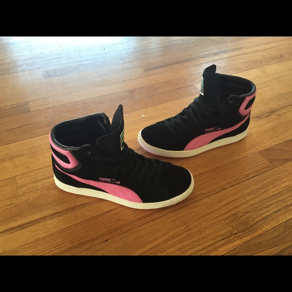 Puma high top sneakers