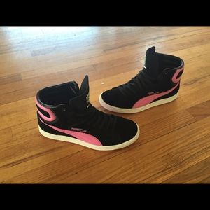 Puma high top sneakers