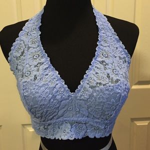 Aerie Bralette --medium blue color