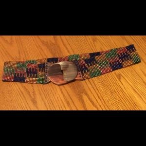 Beaded Stretch Belt