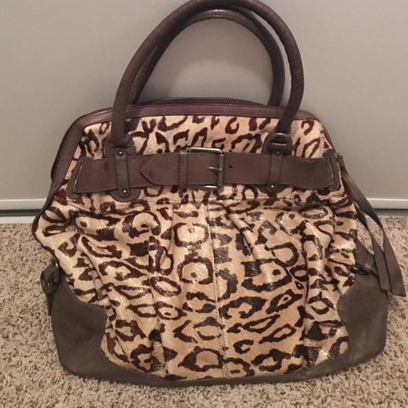 Dulce Calf Hair/Leather Handbag - Picture 1 of 4