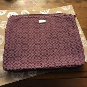 COACH computer case!!