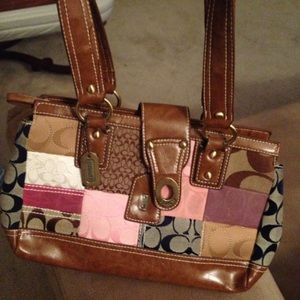 Reduced❗️Coach MultiPatchwork Medium Handbag