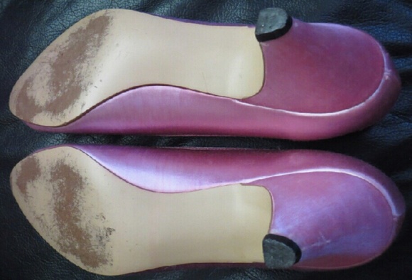 Beautiful Pink Dyable Shoes Size 7.5 - Picture 3 of 3