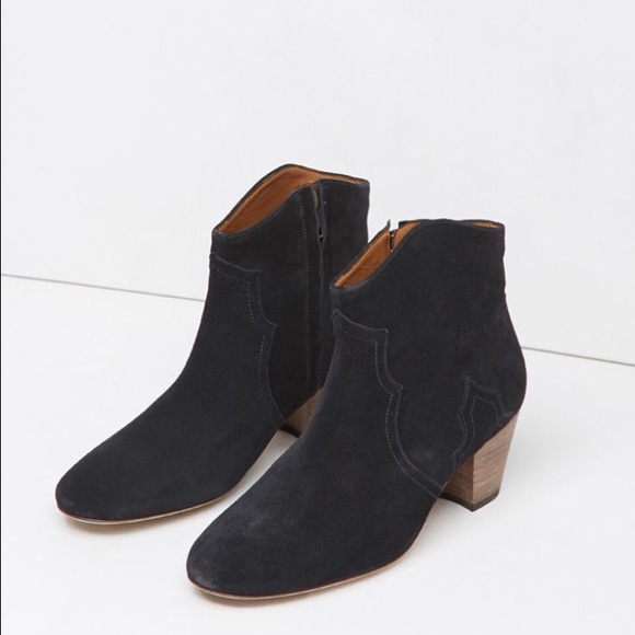 Isabel marant the Dicker suede black boots size 37 - Picture 2 of 4