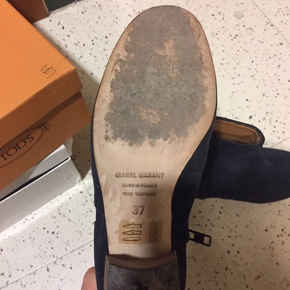 Isabel marant the Dicker suede black boots size 37 - Picture 4 of 4