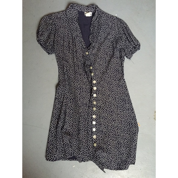 Vintage polka dot dress