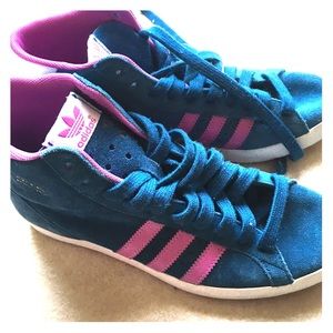 Adidas high tops 💜 reserved!!