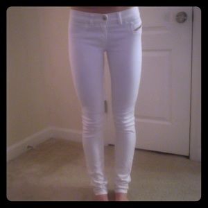 Diesel White Skinny Jeans size 26