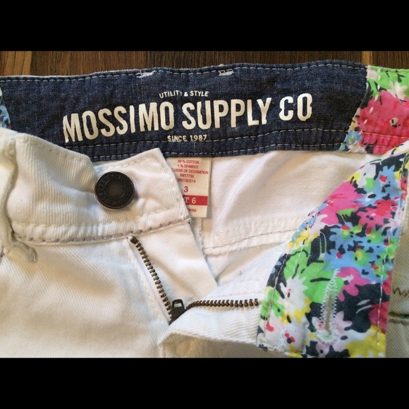 White Mossimo Supply Co. Shorts