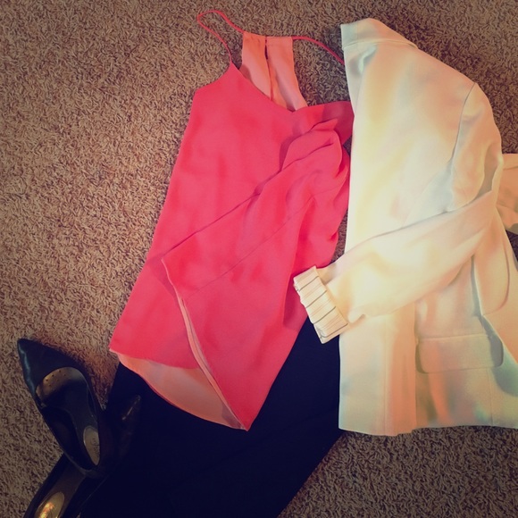 Express Reversible Tank (light pink and pink)