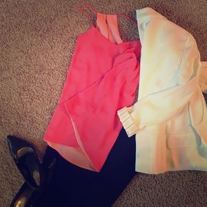 Express Reversible Tank (light pink and pink)