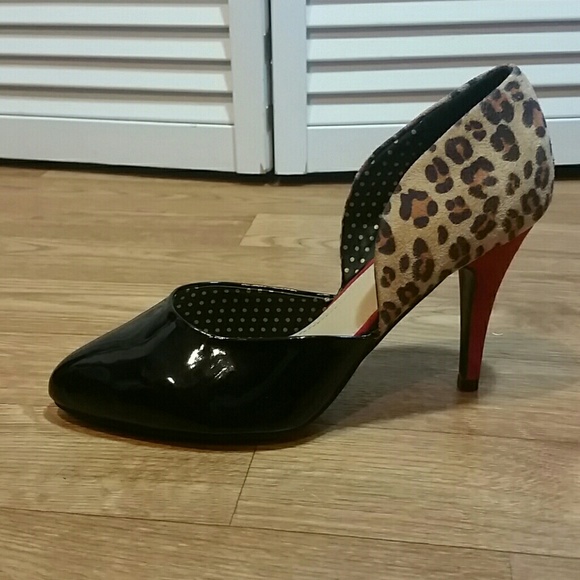 Torrid leopard accent heels! - Picture 2 of 4
