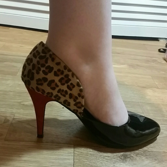 Torrid leopard accent heels! - Picture 4 of 4