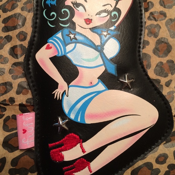 Fluff Sailor Girl Bag Tag - Picture 3 of 3