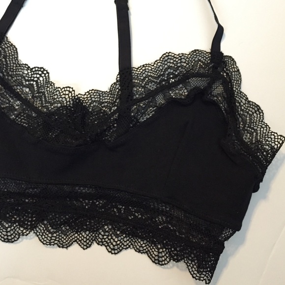 NEW! Lace Bralette - Black - Picture 4 of 4