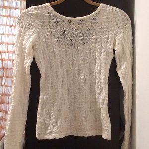 Kimchi blue see through white top