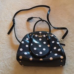 Kate Spade Polka Dot Patent Leather Crossbody