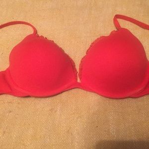 Victoria's Secret Push Up with sparkle lace lining
