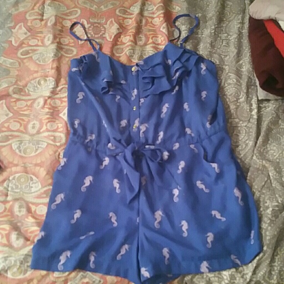 Seahorse Romper size XL
