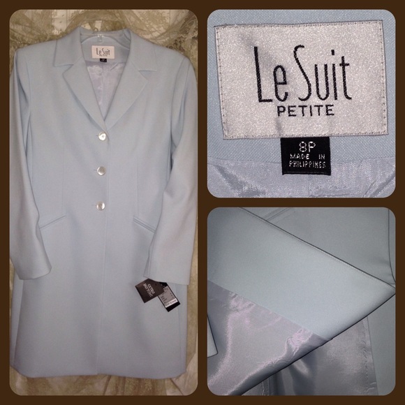 Short sale!📢🏷Le Suit 💦-blue woman's suit jacket