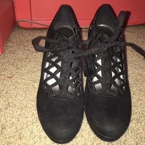 Black Impo Pageant Dress Shoetie