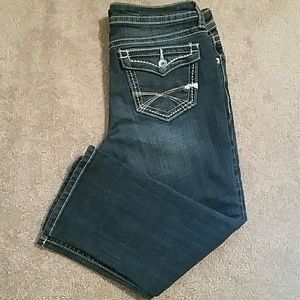 a.n.a Petite Capri Jeans