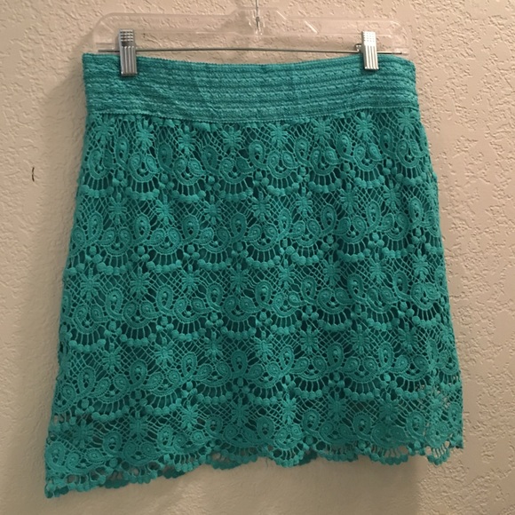 🤓🎒Back2SchoolSale🎒🤓Teal Lace Skirt