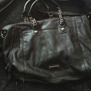 Black Steven Madden hand bag