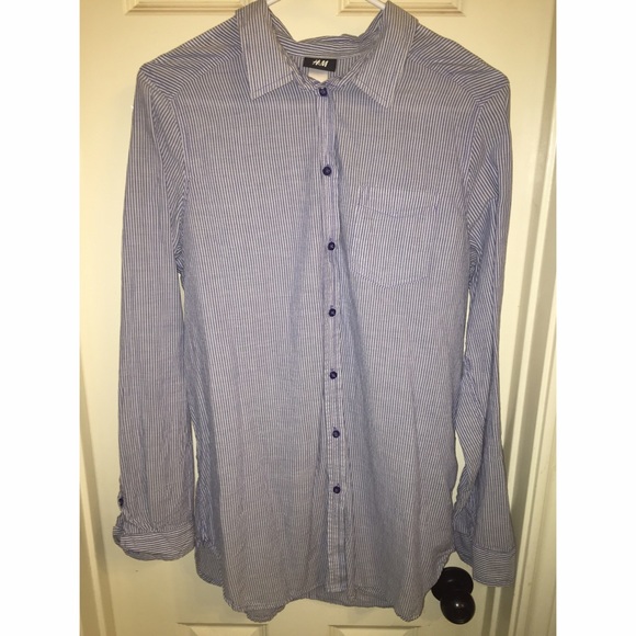 Striped button down - Picture 1 of 1