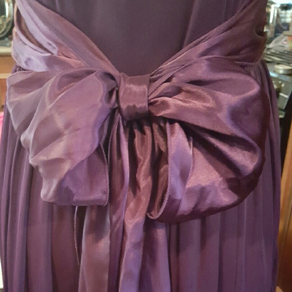 Plum gorgeous chiffon style cocktail - Picture 4 of 4